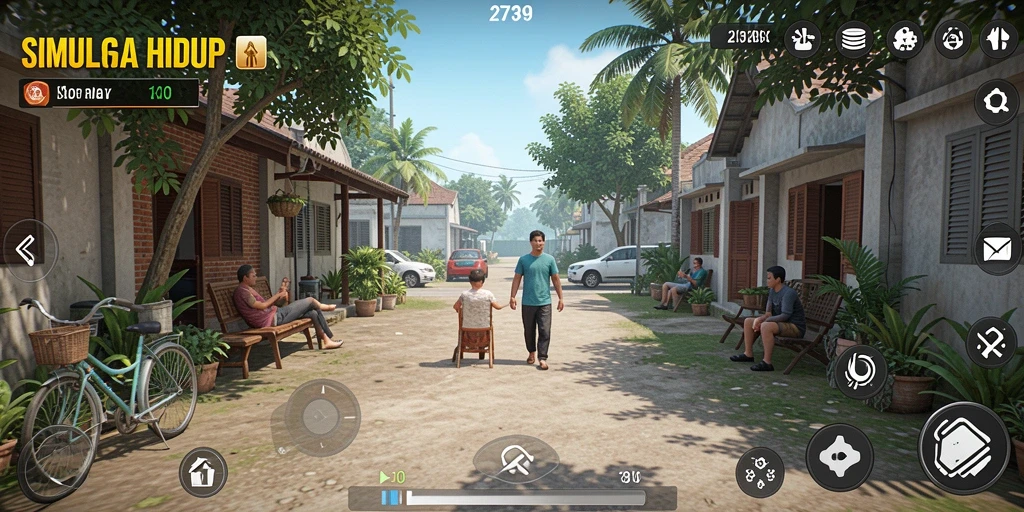 Gameplay menarik dalam simulasi kehidupan sehari-hari 2739.