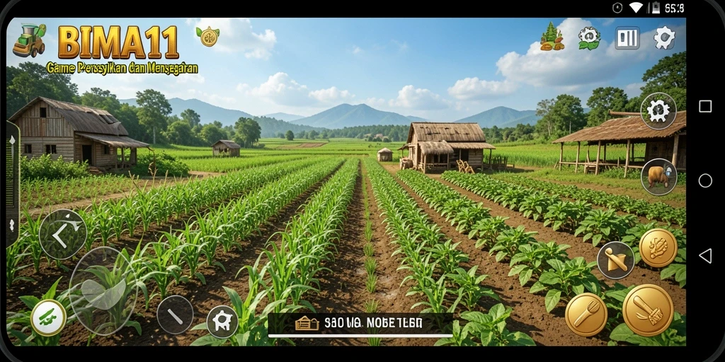 Tampilan menarik gameplay BIMA11 yang memukau.