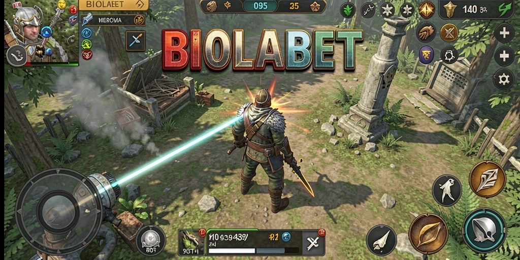 Tampilan gameplay seru dan penuh strategi di BIOLABET.