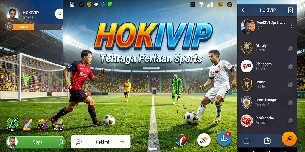 Tampilan menarik dalam HOKIVIP saat gameplay olahraga.