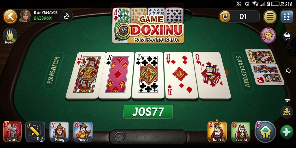 Screenshot gameplay JOS77 dengan pemain yang asyik berkompetisi.