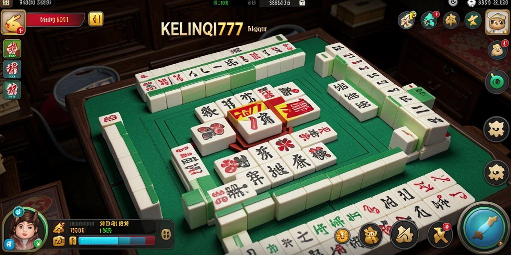 Screenshot KELINCI777 menampilkan gameplay Mahjong yang seru dan menantang.